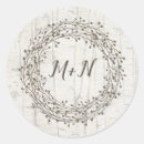 Search for birch wedding stickers Initials