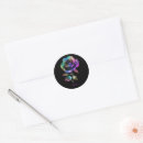 Search for rainbow rose stickers Black