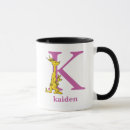 Search for first letter of your name mugs Cute