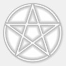 Search for pentacle stickers Wiccan