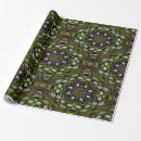 Search for waterfall wrapping paper Green
