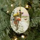Search for mailbox christmas tree decorations Snow