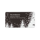 Search for snow scene return address labels Winter