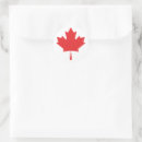 Search for canadian maple leaf stickers Red