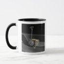 Search for reconnaissance mugs View from space