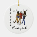 Search for line dance christmas tree decorations Cowgirl