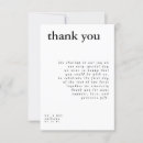 Search for thank you wedding invitations Black and white