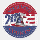 Search for counts stickers Presidential election