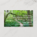 Search for growth business cards Nature