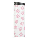 Search for paw print travel mugs Pattern of paws