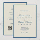 Search for blue and ivory wedding invitations Classic