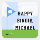 Search for golf square stickers Golfer