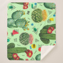 Search for watercolor cactus blankets Mexican