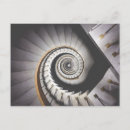 Search for staircases postcards Spiral