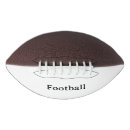 Search for blank american footballs Sports