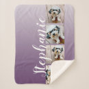 Search for 4 photo blankets Collages