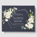Search for silver wedding guest books Floral
