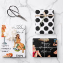 Search for pin up wrapping paper Vintage