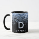 Search for black and blue mugs Stylish