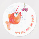 Search for worm in apple stickers Funny