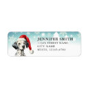 Search for dalmatian return address labels Puppy