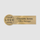 Search for metal with logo name tags Professional title