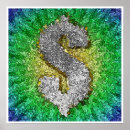 Search for dollar sign on money posters Symbol
