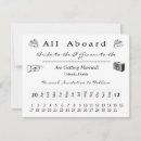 Search for boarding pass save the dates Vintage