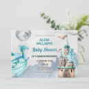 Search for blue dragon invitations Watercolor