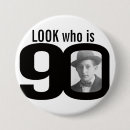 Search for 90th birthday badges Ninety