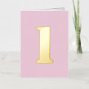 Search for baby first birthday cards Pink