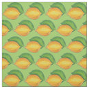 Search for fruit print fabric Lemon