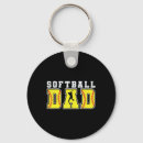 Search for funny softball key rings Daddy