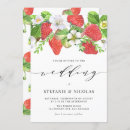 Search for strawberry wedding invitations Vintage