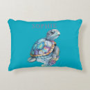 Search for cute turtles cushions Watercolor