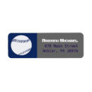 Search for baseball return address labels Bat