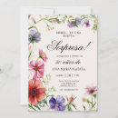 Search for fiesta 50th birthday invitations Floral