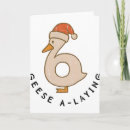 Search for funny goose christmas cards Cozy