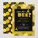 Search for bumblebee gender reveal invitations Yellow