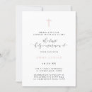 Search for simple first communion invitations Minimalist