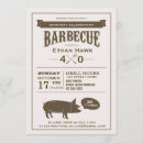 Search for bbq birthday invitations Retro