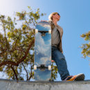 Search for clouds skateboards Illustration