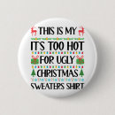 Search for ugly christmas badges Sequin christmas tree sparkly