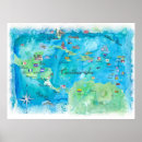 Search for caribbean map posters Cuba
