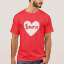 Search for laura name tshirts First