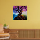 Search for cherry blossom tree posters Blue