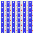 Search for stars and stripes fabric Blue