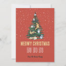 Search for vintage cat christmas cards Watercolor