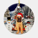 Search for bullmastiff christmas tree decorations Pet