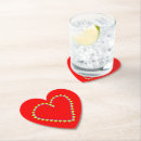 Search for heart shaped coasters Pattern